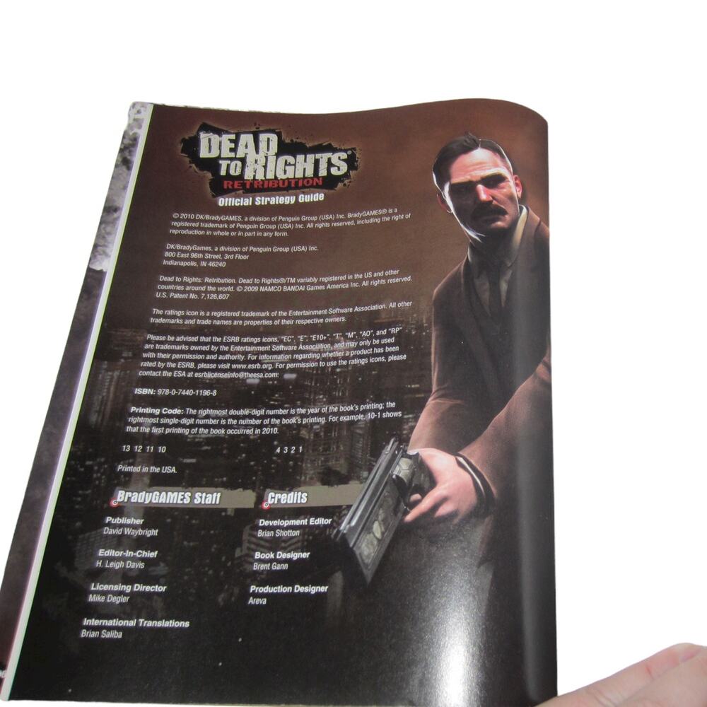 Dead to Rights: Retribution Official Strategy Guide - Picture 6 of 8